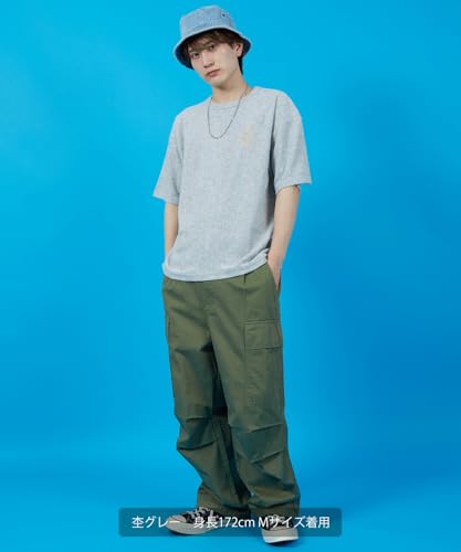 [IMPROVES] [SIDEWAYSTANCE] Native American Print Pile Short Sleeve T-Shirt
