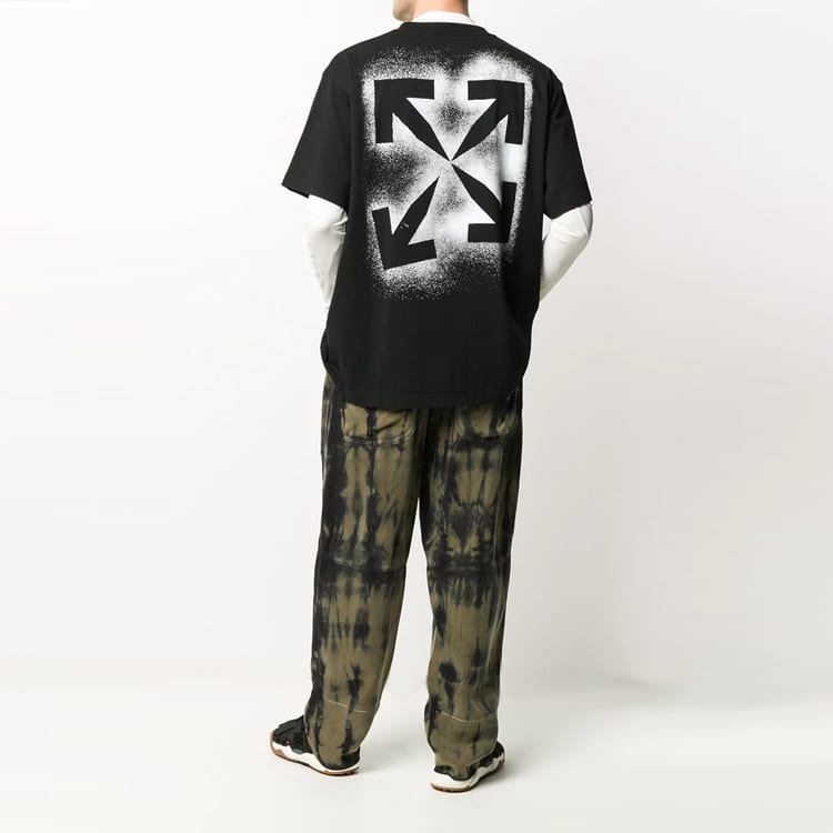 OFF WHITE Stencil Logo T Shirt OMAA038E20JER0031001