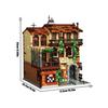 Non-Toxic 3800Pcs Classic Musical Theater Balcony Scene Building Blocks Architecture Model Bricks Desktop Decoration Kids Diy Toys Gifts