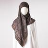 New Fashion High Quality Wrap Floral Printed Chiffon Scarf For Muslim Womem Square Hijab Fashion Ladies Elegant Scarves Wraps
