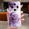 Phone Case For OPPO Find X8 Ultra 5G PKJ110 PKU110 Viral Fluffy Bunny Pattern Shell Soft TPU Transparent Shockproof Cover