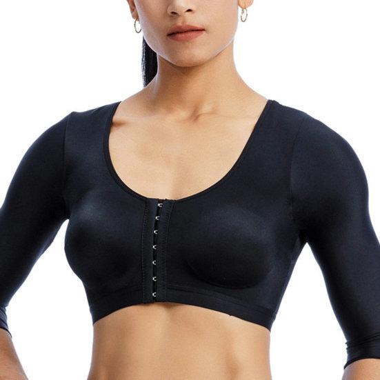 Ladies Bra Front Breast Support Bra Implant Stabilizer Wide Shoudler Strap Post Surgery Compression Underwear Surgical Breast Augmentation Bralette