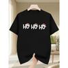 European Sizes New Print Trendy Casual Short-Sleeve T-Shirt, Versatile And Comfortable Top for Men, Suitable for Outdoor Activities