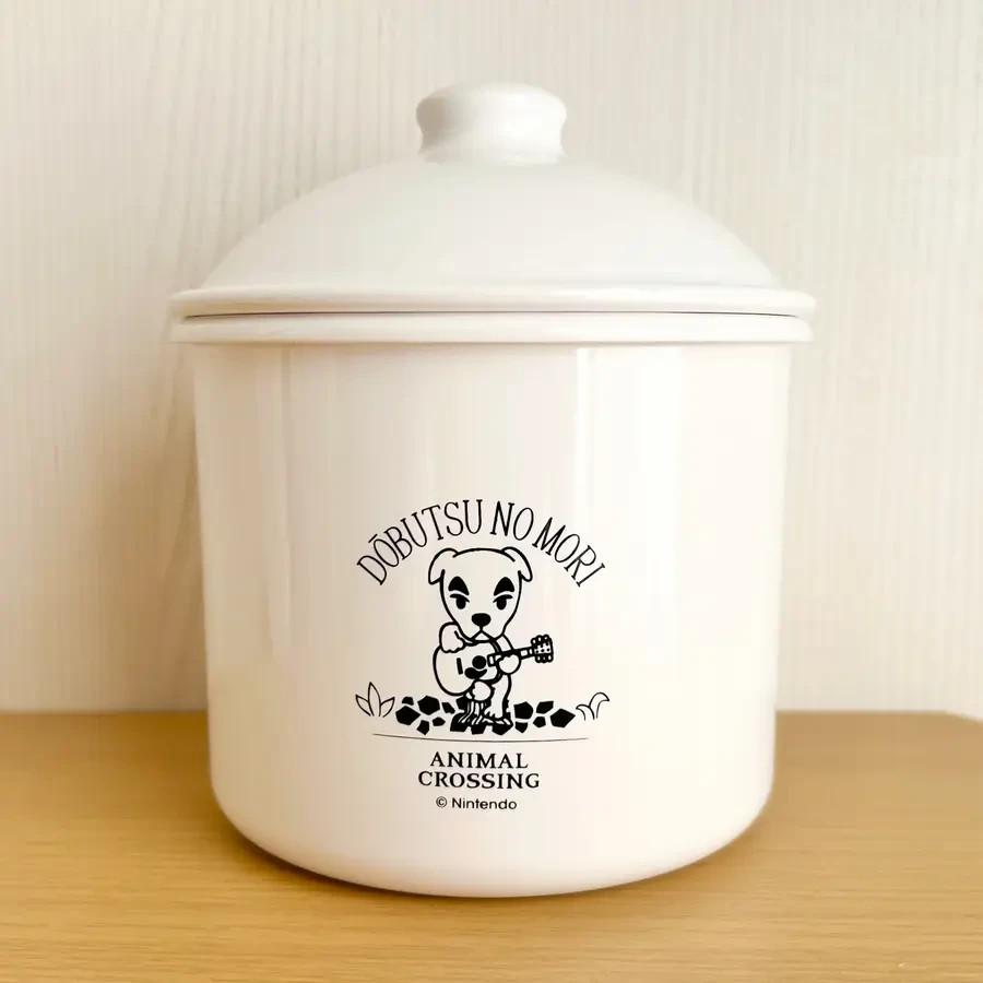 Animal Crossing Canister Storage Jar Large Nintendo TOKYO Store Exclusive Japan