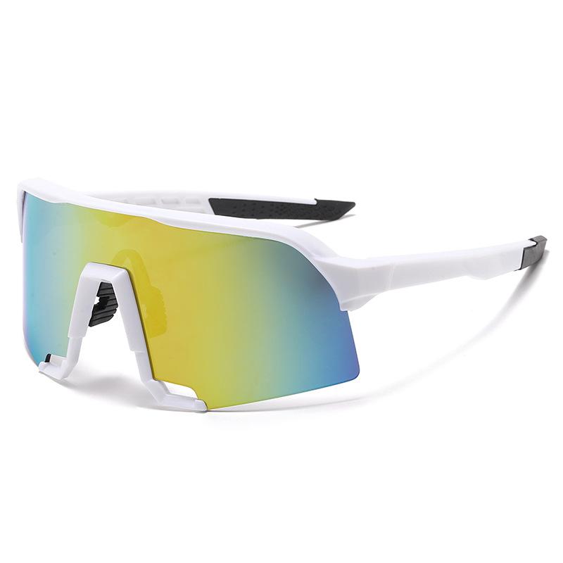 Bunte Radbrille Mountainbike Wind- und Sandabweisende Brille Modische Sportsonnenbrille für Männer und Frauen YK113