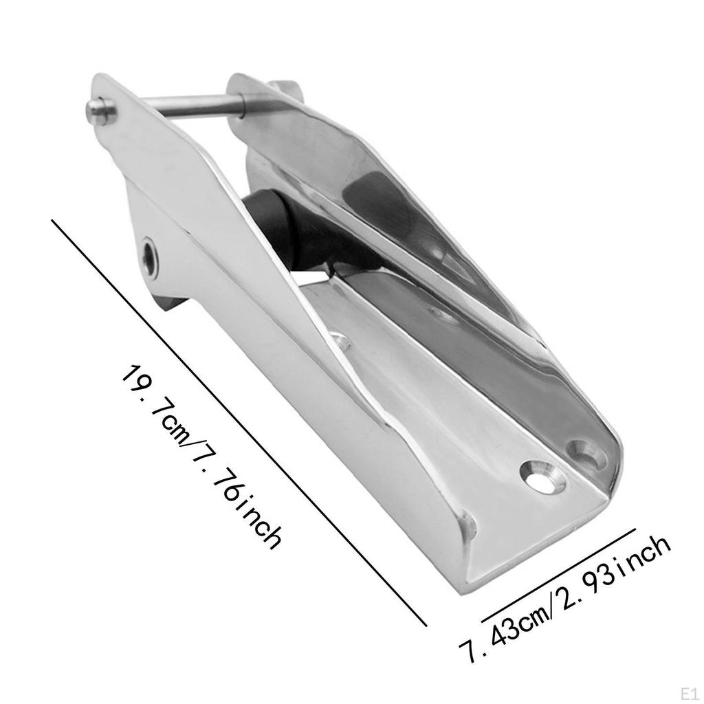Roldana de Proa para Âncora de Barco Ferragens Marinhas Içamento de Alta Resistência Iate Atracação
