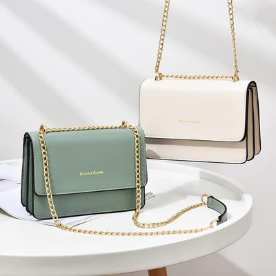 Letní oblíbená dámská řetízková kabelka Crossbody Dámská malá čtvercová kabelka Nová módní dámská malá kabelka přes rameno