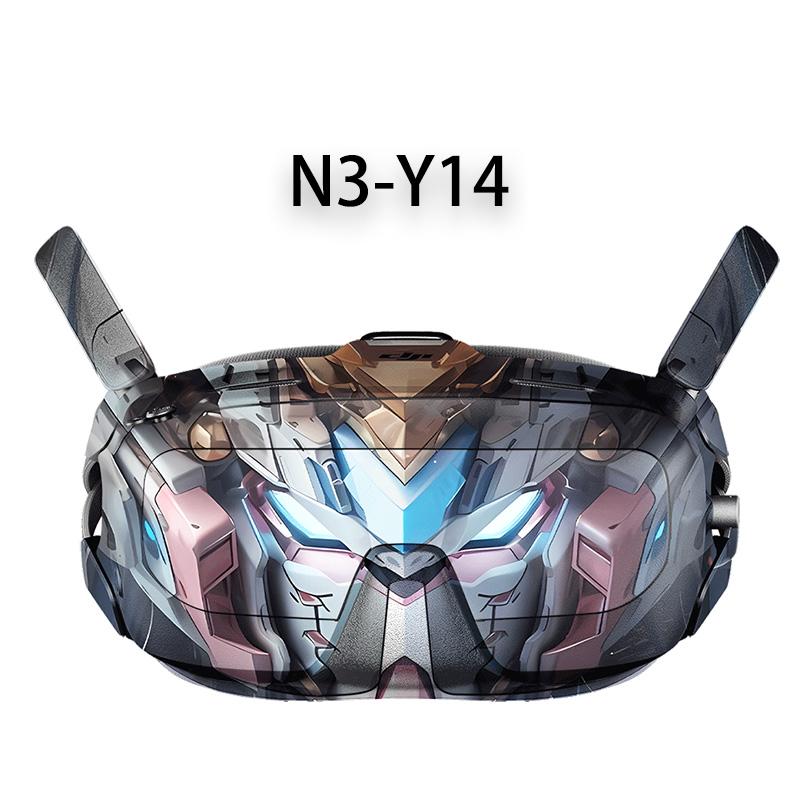 

ПВХ наклейка для очков DJI Neo Flight N3, красочная защитная пленка от царапин для для для очков DJI N3, аксессуары