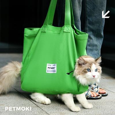 Langlang Bag Taška pro kočky Přenosná prodyšná plátěná taška na plenky pro kočky Batoh pro psa Pet Batoh Velkokapacitní léto