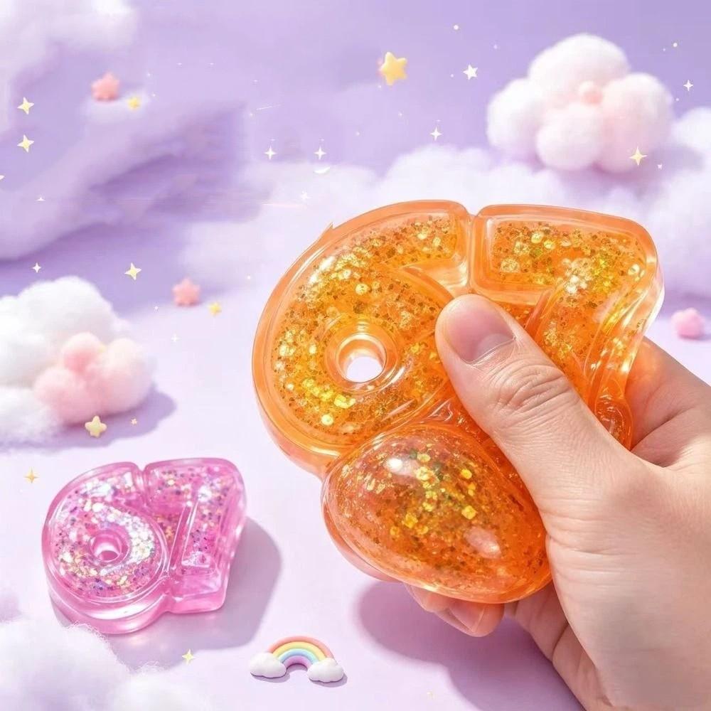 Jucărie de strâns desene animate 67 Maltoză Jucărie cu revenire lentă Șase Șapte Jucării Fidget Cadou de Ziua de Naștere