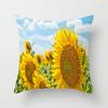 Floral Plant Patterns Throw Pillow Cover With Short Plush Print For Living Room Sofa Decoration Cushion Cover Pillow Covers