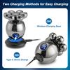 Head Shavers For Bald Men-5-in-1 Electric Head Shaver For Bald Men, Rotary Design Head Shavers, Electric Men's Grooming