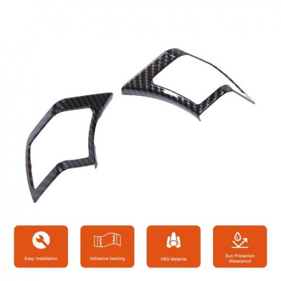 ABS Carbon Trument Dashboard Adjustment Trim For Infiniti G37 G25 G35 2007-13