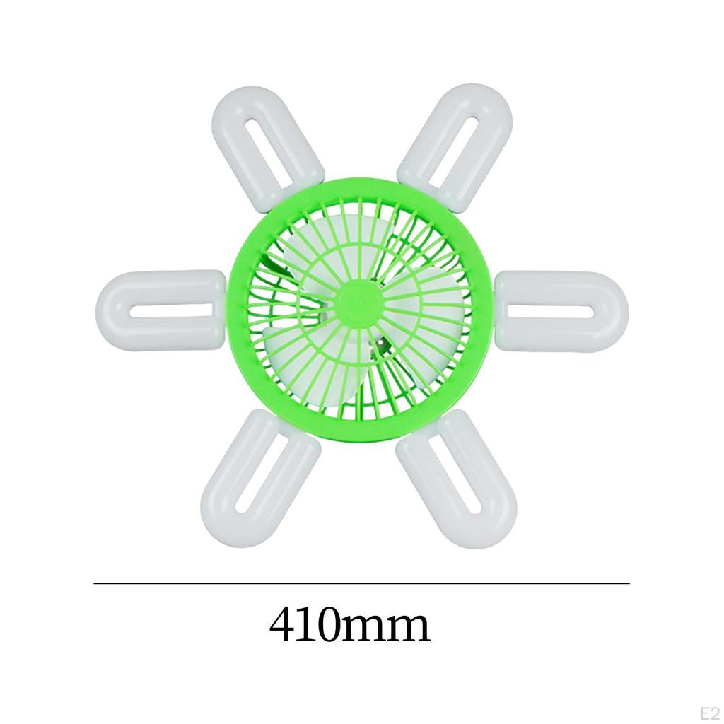 Compact E27 Socket Fan Light with Control