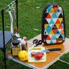 Portable Cooking Utensils Organizer Storage Bag Pouch for Outdoor Travel BBQ Camping Cookware