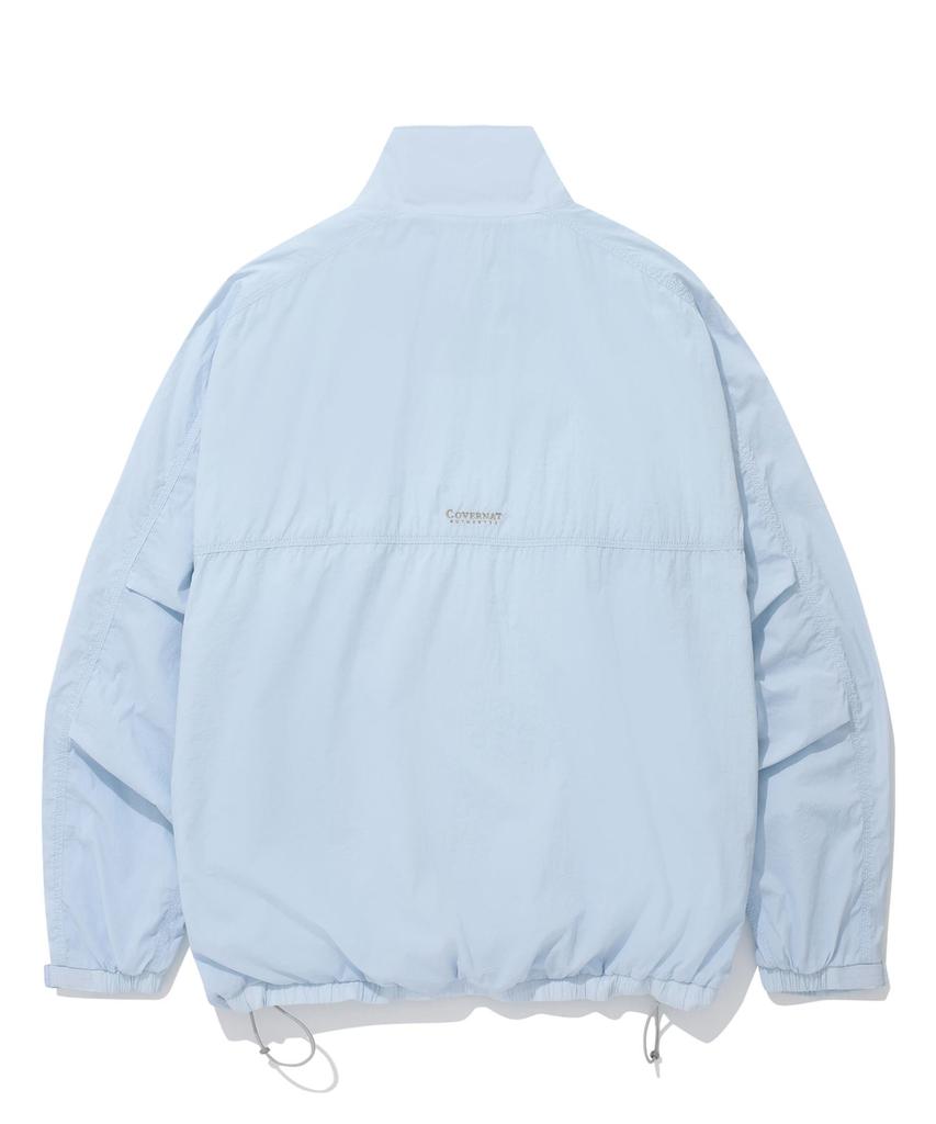 Covernat Comfy Nylon Track Jacket Light Blue