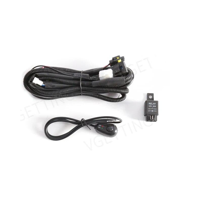 Für Chevrolet Cruze Chevy 2009 2010 2011 2012 2013 2014 LED Nebelscheinwerfer Lampen Abdeckungen Rahmen Gitter Kabelbaum Kit 12V