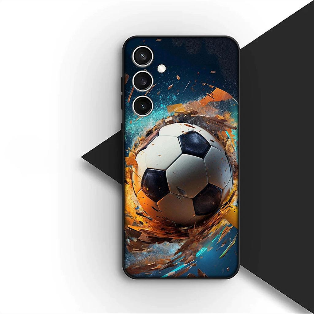 for Apple iPhone 16 14 15 Plus 11 Pro Max 16E ProMax + 16Plus 15+ 14+ Phone Cover Soft Case Soccer No 10 5 7 Football No10