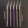 5pcs/Set Acrylic French Stripe Nail Art Line Painting Pen 3D Tips Manicure Slim Line Drawing Pen UV Gel Brushes Painting Tools