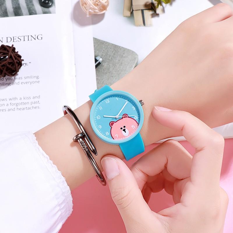 Watch Tide Mint Green Casual Jelly Soft Girl Shuxia Girl Student Girlfriend Sister Jelly Watch Watch