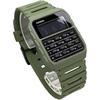 [Casio] Wristwatch with calculator function Caliculator watch CA-53WF-3B Green with genuine box O...