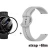 22mm 20mm WatchStrap Band For Huami Amazfit GTR Mini Strap Bracelet Silicone Wristband for Amazfit Gts 4 Mini Bip 3 WatchBand