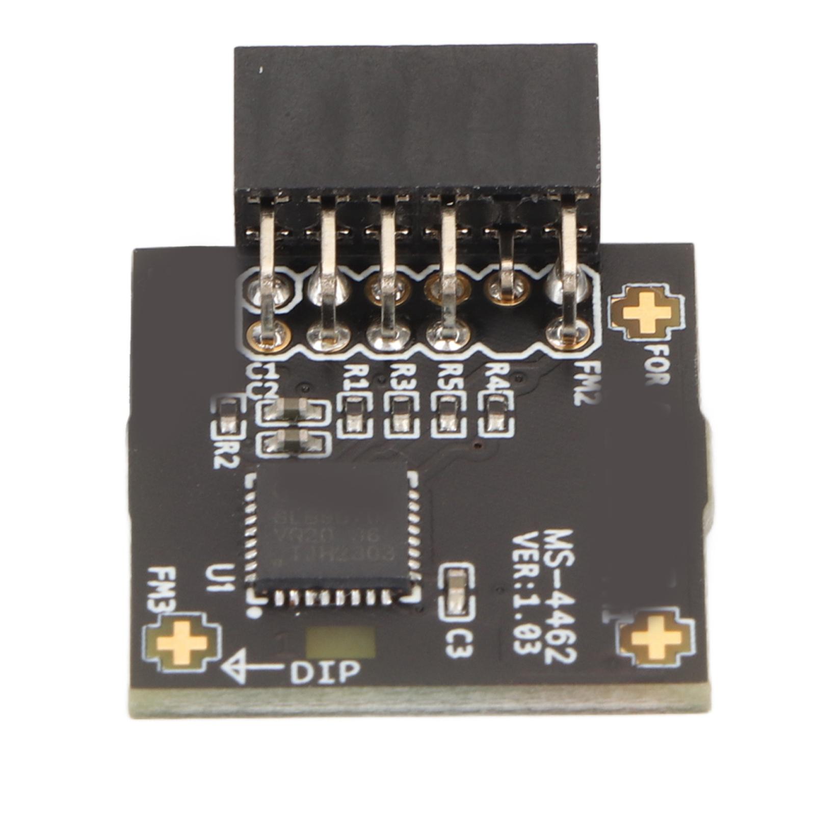 

TPM2.0 Module TPM SPI 12Pin Module with SLB 9670 Standalone Security Module for MSI Motherboards
