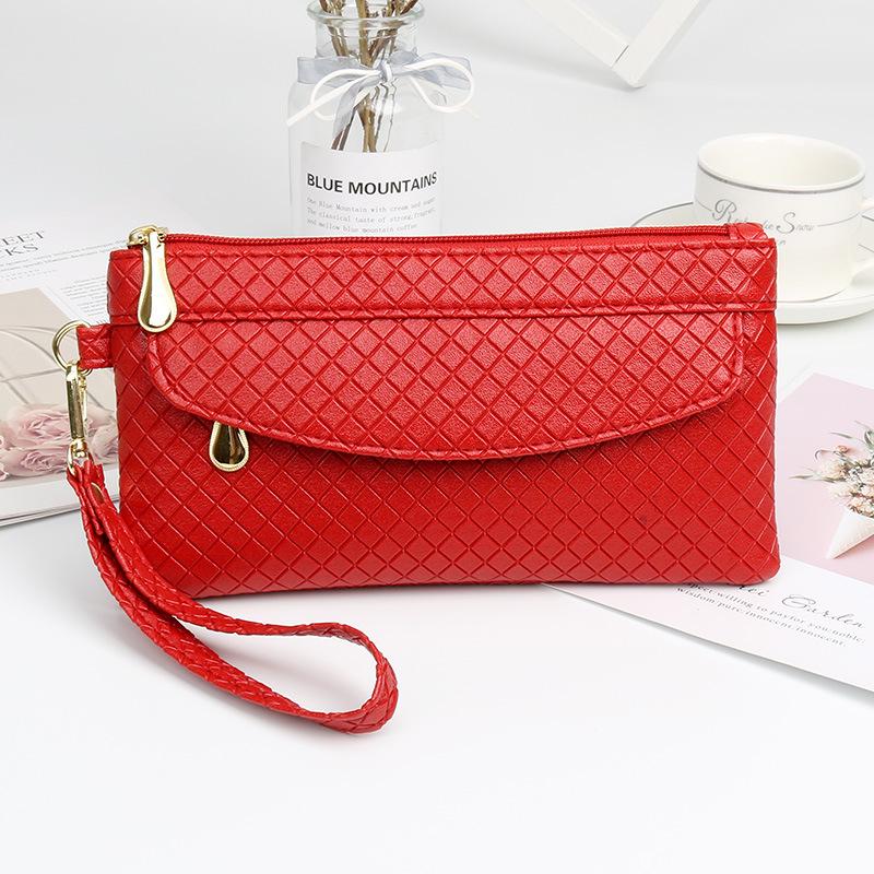 Korean Style Women's Clutch Handbag - Mini Cell Phone & Coin Purse