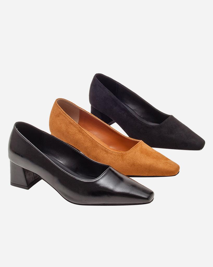 Tagtraume Boston Pointed Blockhill Pumps