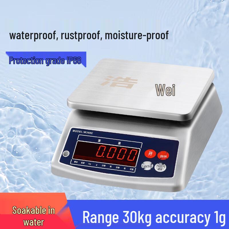 Haozhan Waterproof Stainless Steel Electronic Bench Scale