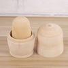 OSALADI Unpainted White Wood Matryoshka Set of Russian Traditional Craft Unfinished Nesting Wooden Dolls, 5, 110mm, Kit, Dolls, Kit, Ornament,