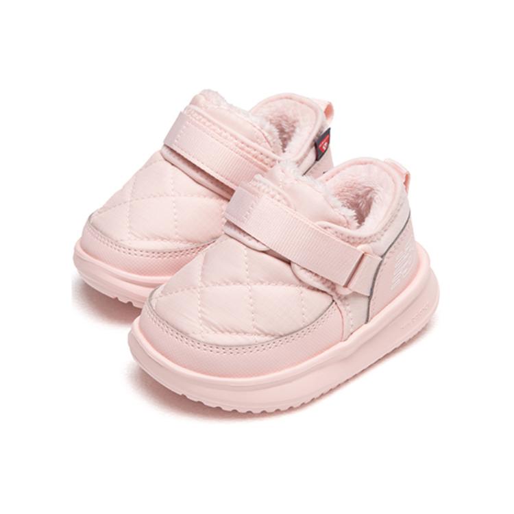 New Balance NB CRVN MOC Windproof Fleece Lined Warm Low Top Walking Shoes Baby Shoes Light-Pink IHMOCQP2