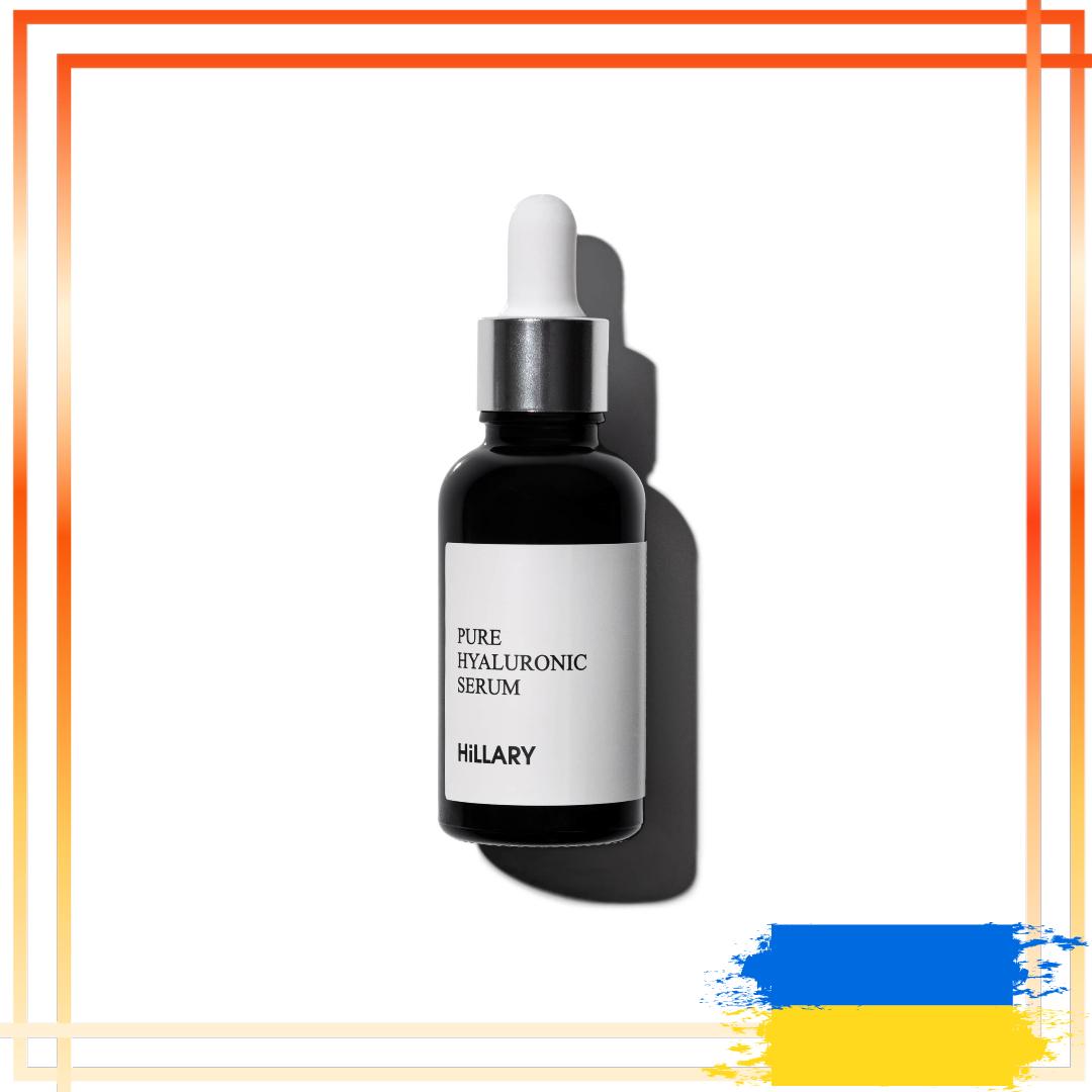 

Гіалуронова сироватка для обличчя HIllary Pure Hyaluronic 3,5*3,5*11