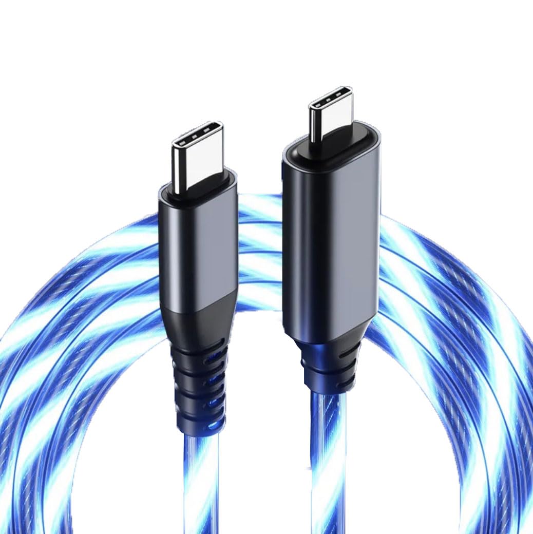 Kashimura A ярко освещенный Совместим с зарядкой USB PD и данными этот кабель для зарядки и синхронизации USB оснащен синим кабелем NAJ-658!