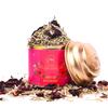 OH CHA - Hibiscus Tea With Raspberry & Lemongrass | Herbal Tea, 35Gms | Blended With Mulethi, Orange Peel, Rose Hip | Caffeine Free Herbal T