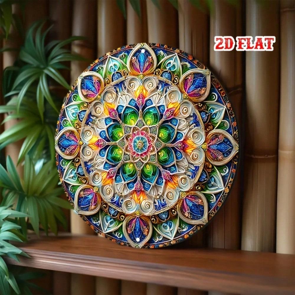 2D Metal Sign, Hanging Wall Decor