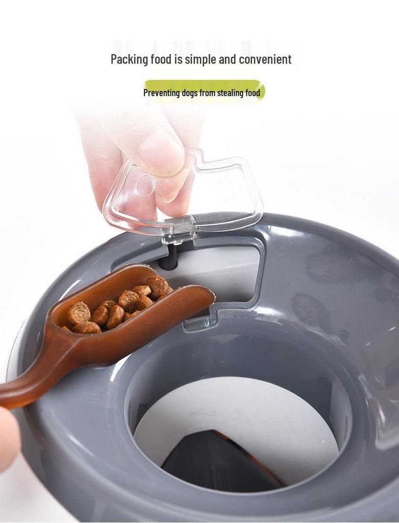 Automatic Tennis Ball Treat Dispenser Dog Toy - Interactive Indoor Boredom Relief