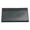 39cm Diamond Wood Grain Tray ABS Made In Japan J-kitchens (Black, Non-Slip, Lacquerware, Resin)