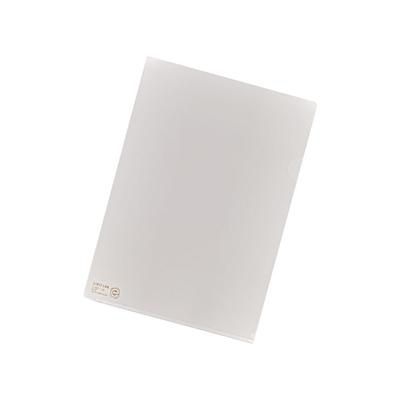 LIHIT LAB Clear Folder A4S Milky White 50 Sheets F78EC-1_50