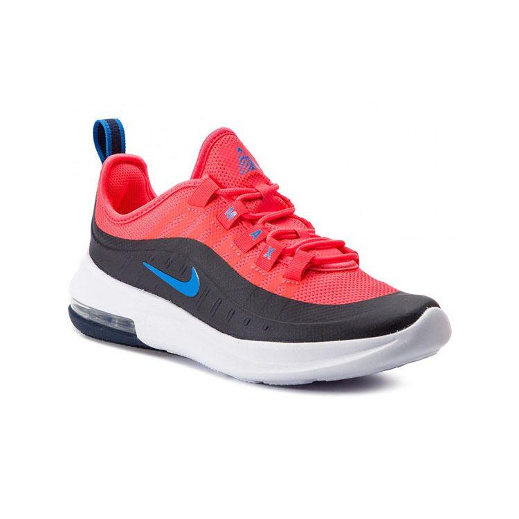 Nike Air Max Axis Cushioning Abrasion Resistant Low Top Casual Shoes Red Black Unisex AH5222-601