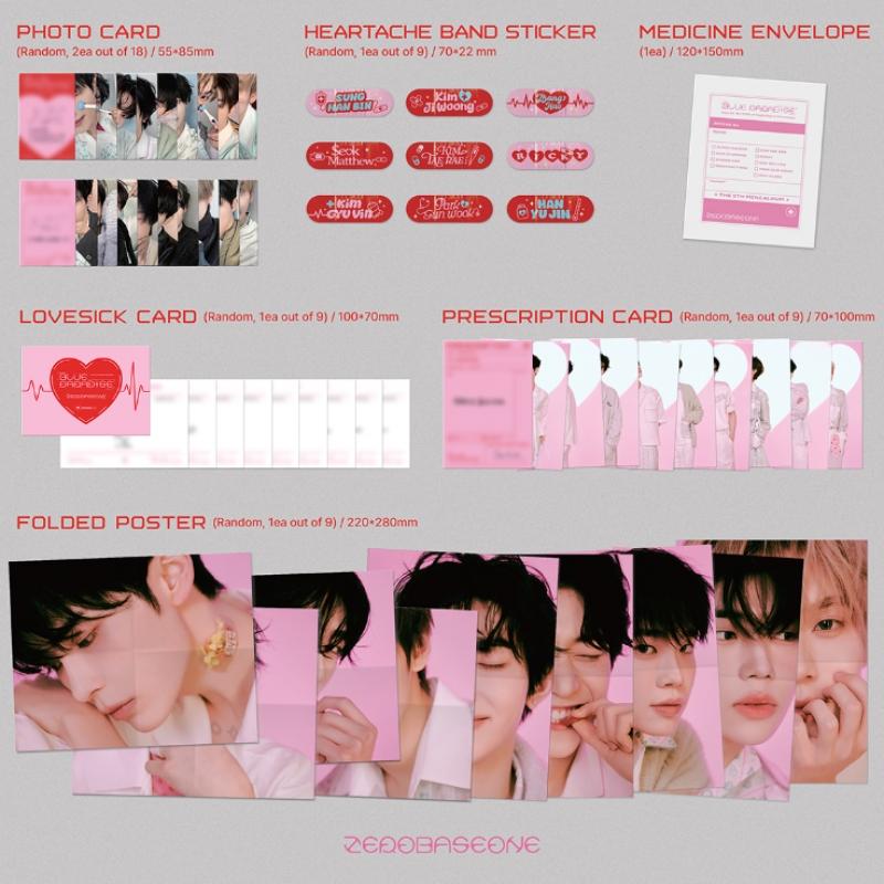 Zerobaseone   Blue Paradise   5th Mini Album  Digipack Ver. 
