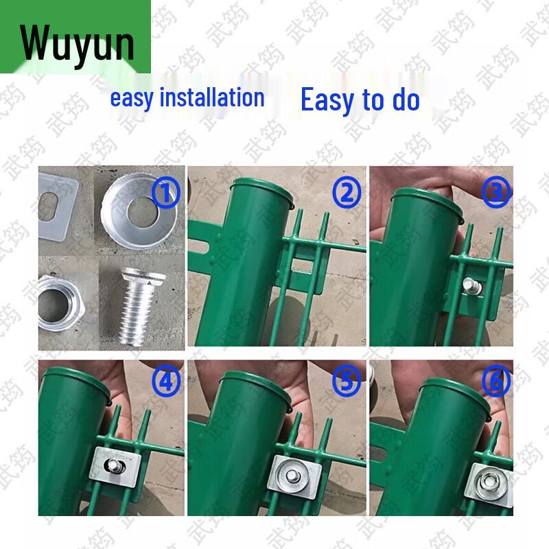 Heavy-Duty Wire Mesh Safety Fence