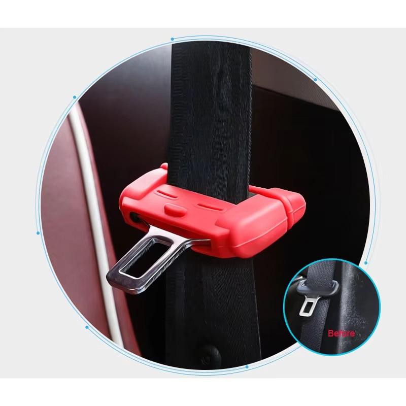 1pc Universal Car Seat Belt Buckle Cover Clip Protector Car Seat Belt Lock Tongue Cover Decor Guard Anti Scratch Safety Comfort