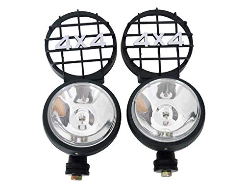 

WNJAPAN 4x4 Fog Lights/Driving Lights, 12V H3 55W, 4WD, Halogen, Set of 2, Clear, HT-27CL