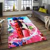 1pc Ladybug (5) Design Area Rug - Non-Slip, Soft & Cozy Floor Mat for Living Room, Bedroom, Office - Indoor/Outdoor Decorative Carpet