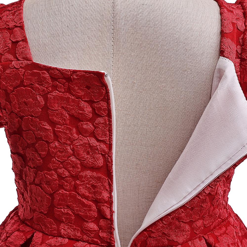 Sukienki dziecięce dla dziewczynek elegancka suknia ślubna księżniczki dzieci w stylu Vintage suknia wieczorowa bal bożonarodzeniowy Vestidos 3 8 10 lat