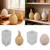 Embossed Hare Easter Eggs Shape Silicone Molds Heat Resistant for Resin Casting Making Candle Soap Home Decoration