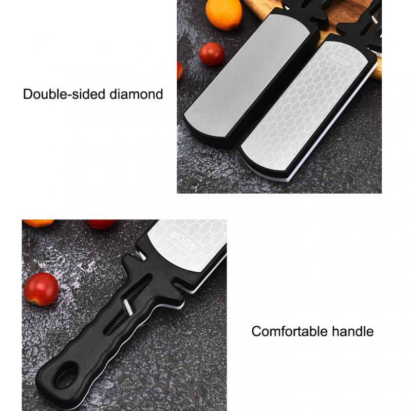 5 In1 Knife Sharpener Diamond Bars 400/1000 Multi-Tool Kitchen Knives Tungsten Steel Ceramic Grinding Double-Sided Whetstone