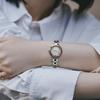 Seiko Selection S Series Women's Solar Radio-Controlled Bracelet Watch SWFH148, Silver & Pink Gold