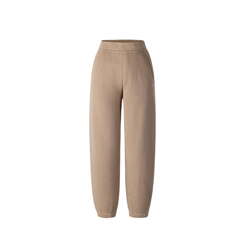 Anta Travel Comprehensive Training Series Long Pants Women Pants Wheat 962547306-2